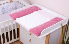Пеленальный матрас Baby Veres 72×80 см Velour Wild rose